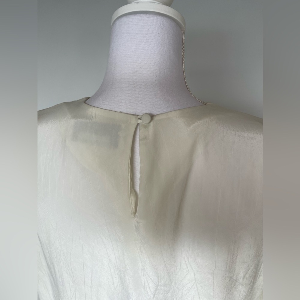 Vintage Michelle Stuart Blouse | Pleated Front | Size L | EUC - Picture 8 of 10